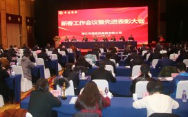 華通醫(yī)藥集團召開新春工作會議暨先進(jìn)表彰大會
